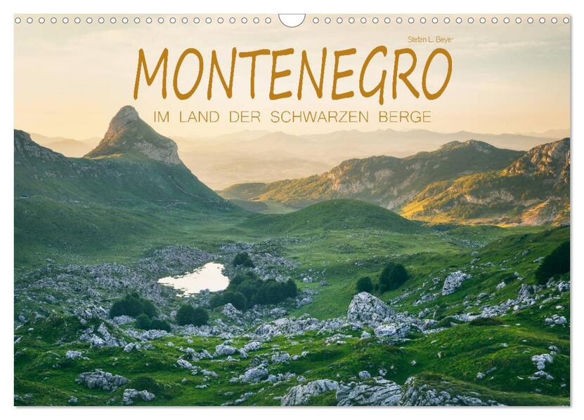 Montenegro - Im Land der schwarzen Berge (Wandkalender 2026 DIN A3 quer) CALVENDO Monatskalender