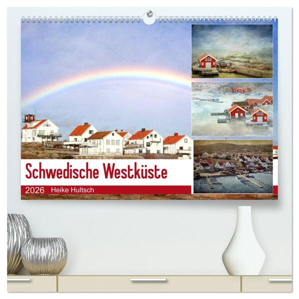 Schwedische Westküste (hochwertiger Premium Wandkalender 2026 DIN A2 quer) Kunstdruck in Hochglanz