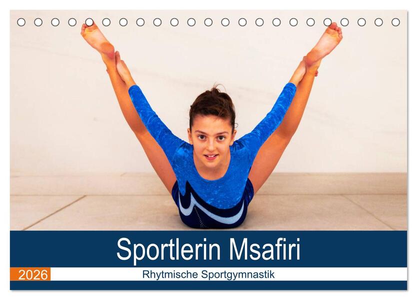 Rhythmische Sportgymnastik (Tischkalender 2026 DIN A5 quer) CALVENDO Monatskalender