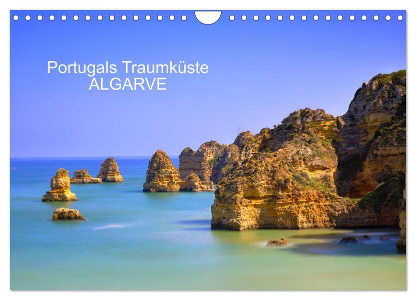 ALGARVE - Urlaub für die Seele (Wandkalender 2026 DIN A4 quer) CALVENDO Monatskalender