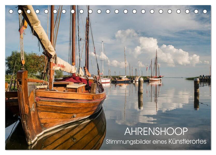 Ahrenshoop - Stimmungsbilder eines Künstlerortes (Tischkalender 2026 DIN A5 quer) CALVENDO Monatskalender