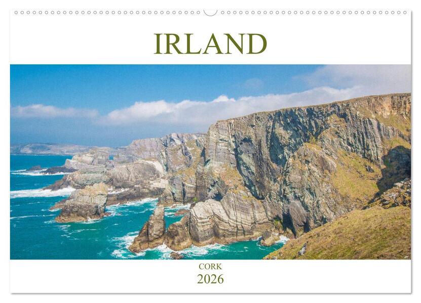 Irland - Cork (Wandkalender 2026 DIN A2 quer) CALVENDO Monatskalender