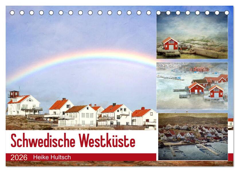 Schwedische Westküste (Tischkalender 2026 DIN A5 quer) CALVENDO Monatskalender