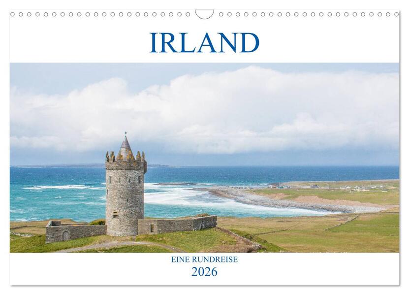 Irland - Eine Rundreise (Wandkalender 2026 DIN A3 quer) CALVENDO Monatskalender