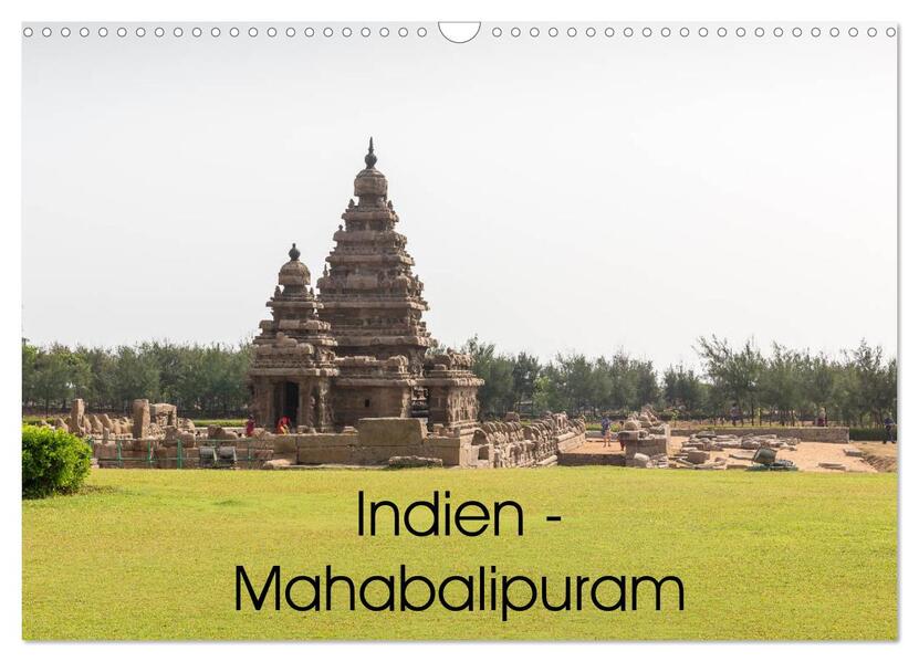 Indien - Mahabalipuram (Wandkalender 2026 DIN A3 quer) CALVENDO Monatskalender