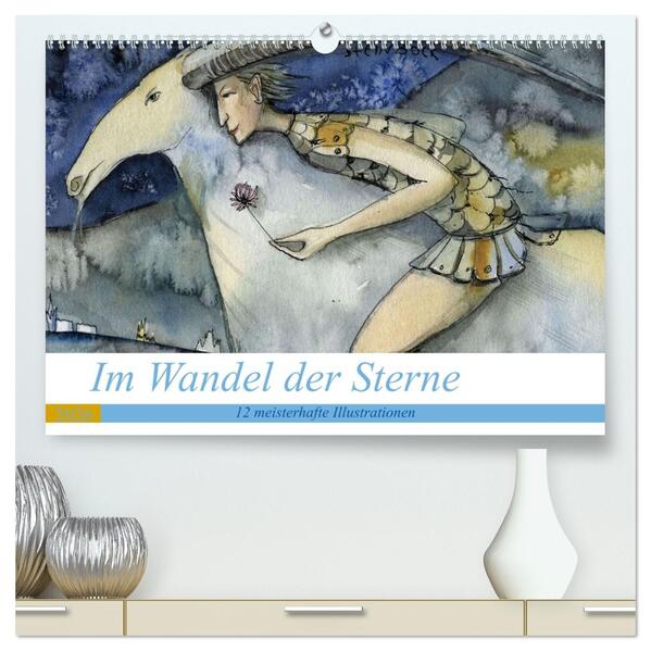 Im Wandel der Sterne (hochwertiger Premium Wandkalender 2026 DIN A2 quer) Kunstdruck in Hochglanz