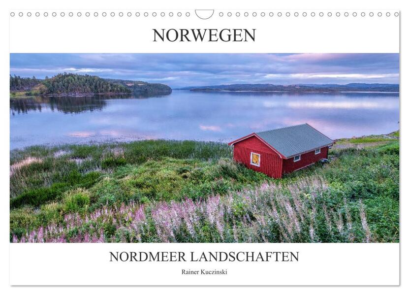 NORWEGEN - NORDMEER LANDSCHAFTEN (Wandkalender 2026 DIN A3 quer) CALVENDO Monatskalender