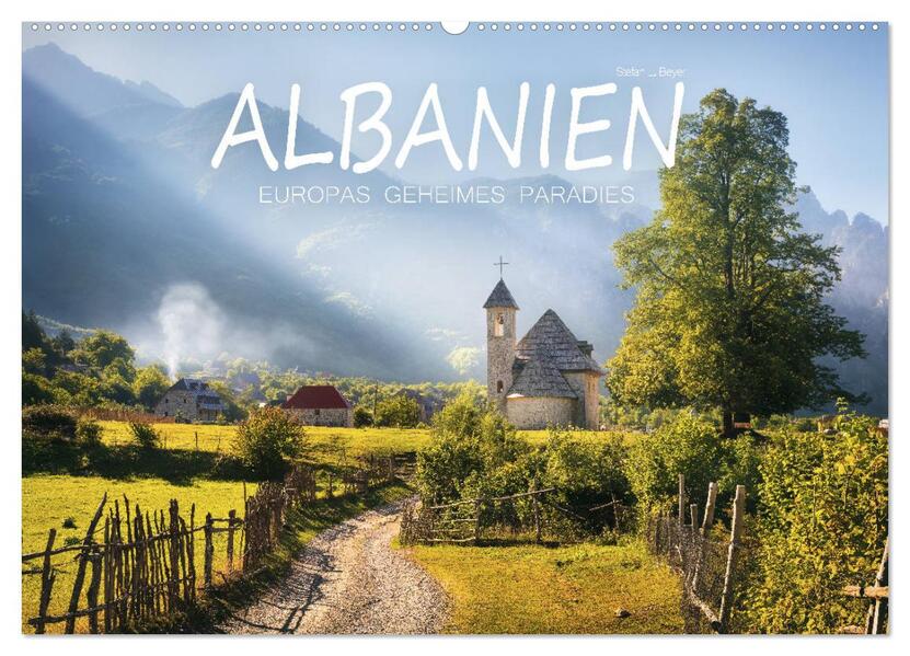 Albanien - Europas geheimes Paradies (Wandkalender 2026 DIN A2 quer) CALVENDO Monatskalender