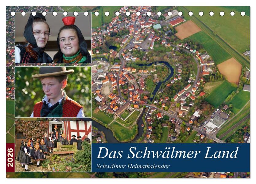 Das Schwälmer Land (Tischkalender 2026 DIN A5 quer) CALVENDO Monatskalender