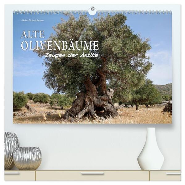 ALTE OLIVENBÄUME Zeugen der Antike (hochwertiger Premium Wandkalender 2026 DIN A2 quer) Kunstdruck in Hochglanz