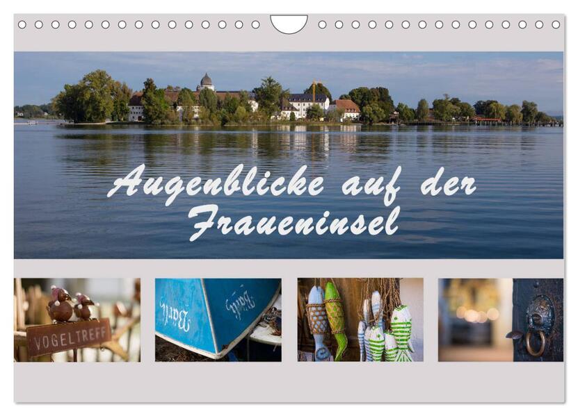 Augenblicke auf der Fraueninsel (Wandkalender 2026 DIN A4 quer) CALVENDO Monatskalender
