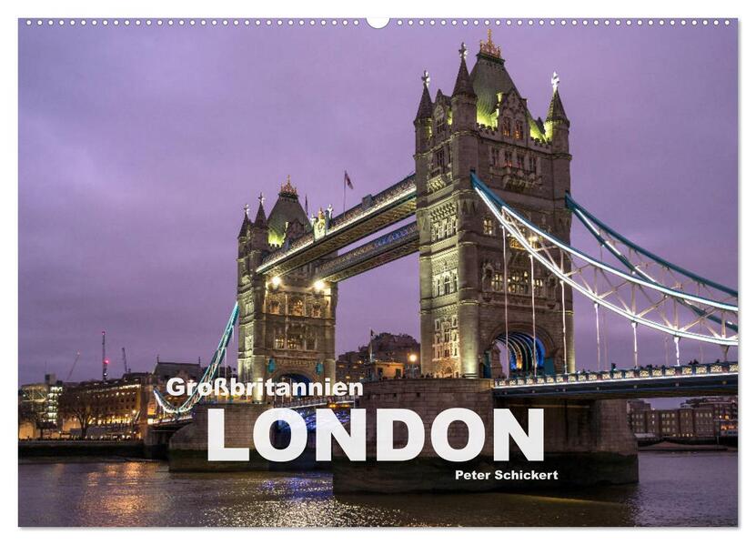 Großbritannien - London (Wandkalender 2026 DIN A2 quer) CALVENDO Monatskalender