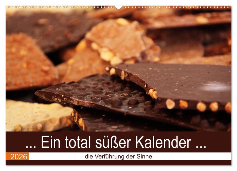 Ein total süßer Kalender (Wandkalender 2026 DIN A2 quer) CALVENDO Monatskalender