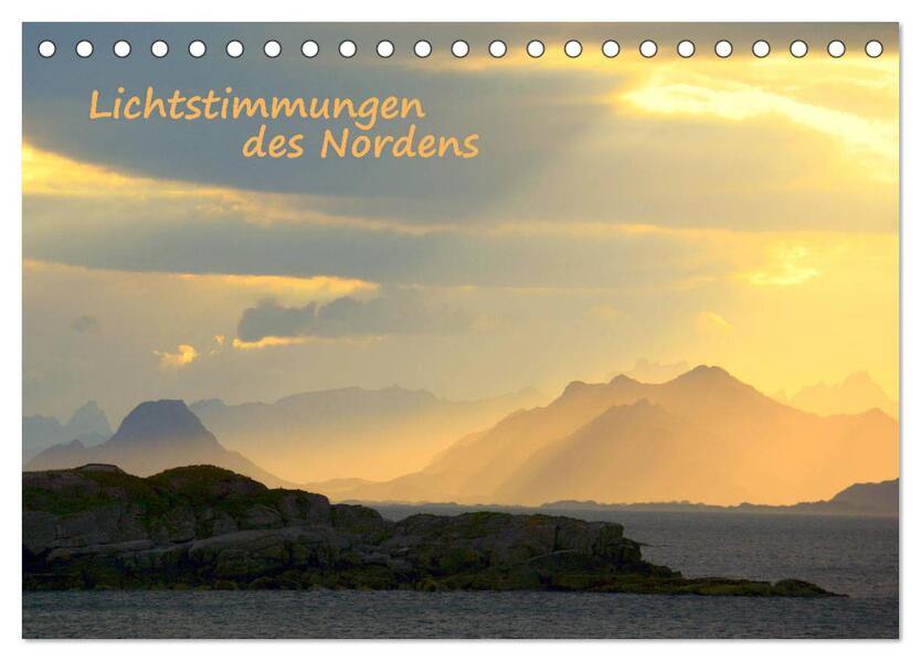 Lichtstimmungen des Nordens (Tischkalender 2026 DIN A5 quer) CALVENDO Monatskalender