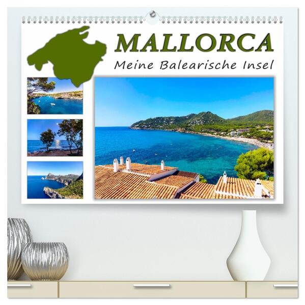 MALLORCA Meine Balearische Insel (hochwertiger Premium Wandkalender 2026 DIN A2 quer) Kunstdruck in Hochglanz