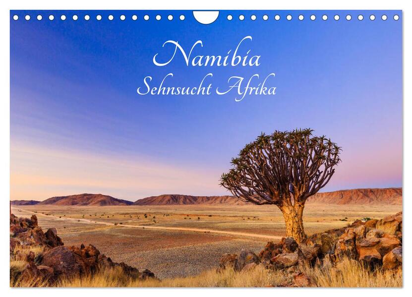 Namibia - Sehnsucht Afrika (Wandkalender 2026 DIN A4 quer) CALVENDO Monatskalender