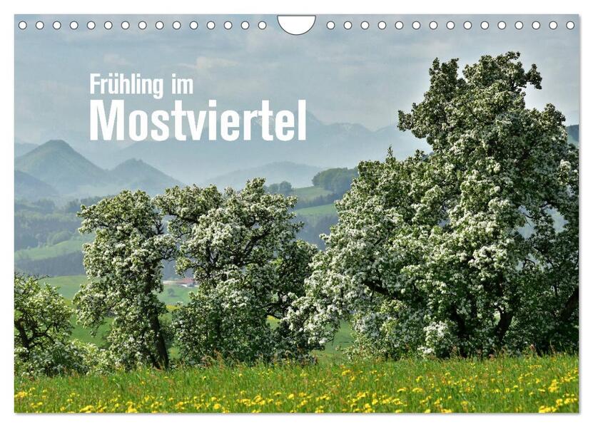 Frühling im Mostviertel (Wandkalender 2026 DIN A4 quer) CALVENDO Monatskalender
