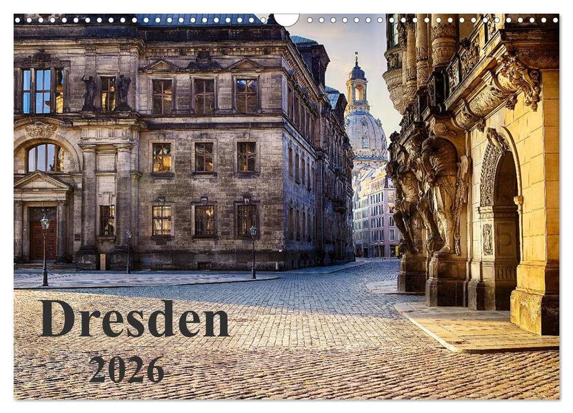 Dresden 2026 (Wandkalender 2026 DIN A3 quer) CALVENDO Monatskalender