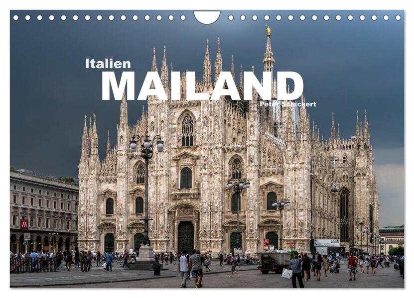 Italien - Mailand (Wandkalender 2026 DIN A4 quer) CALVENDO Monatskalender