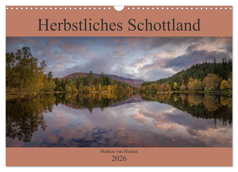 Herbstliches Schottland (Wandkalender 2026 DIN A3 quer) CALVENDO Monatskalender