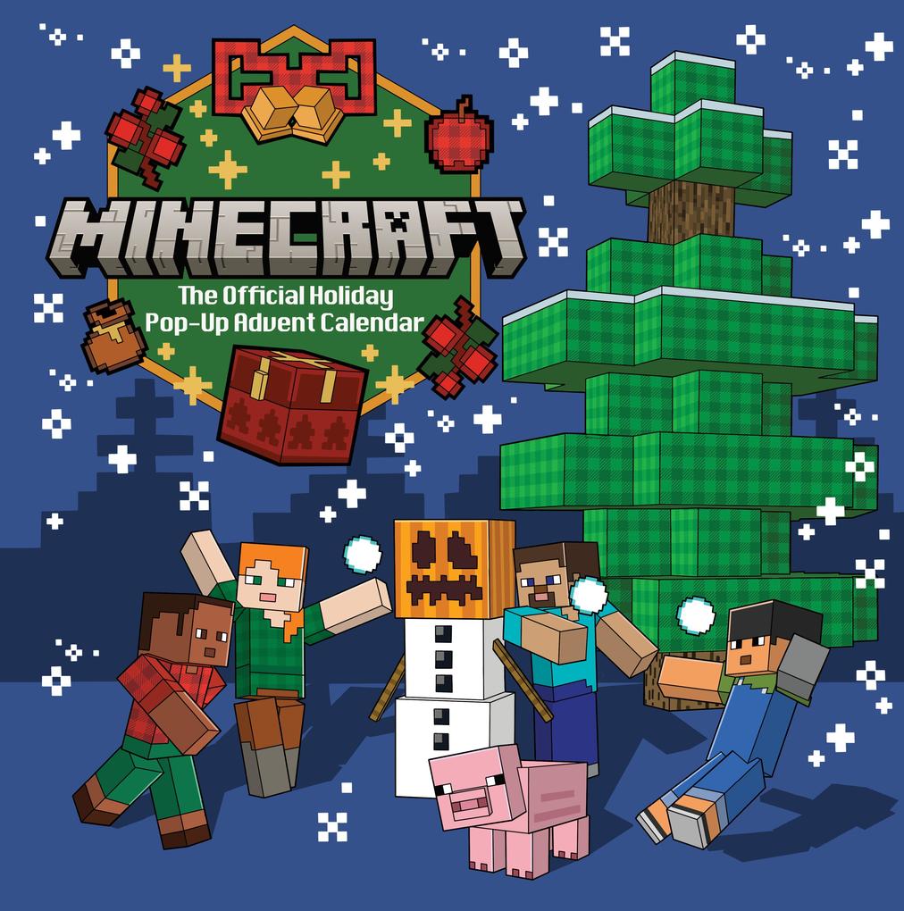 Insight Editions Minecraft, The Official Holiday Pop-Up Advent Calendar