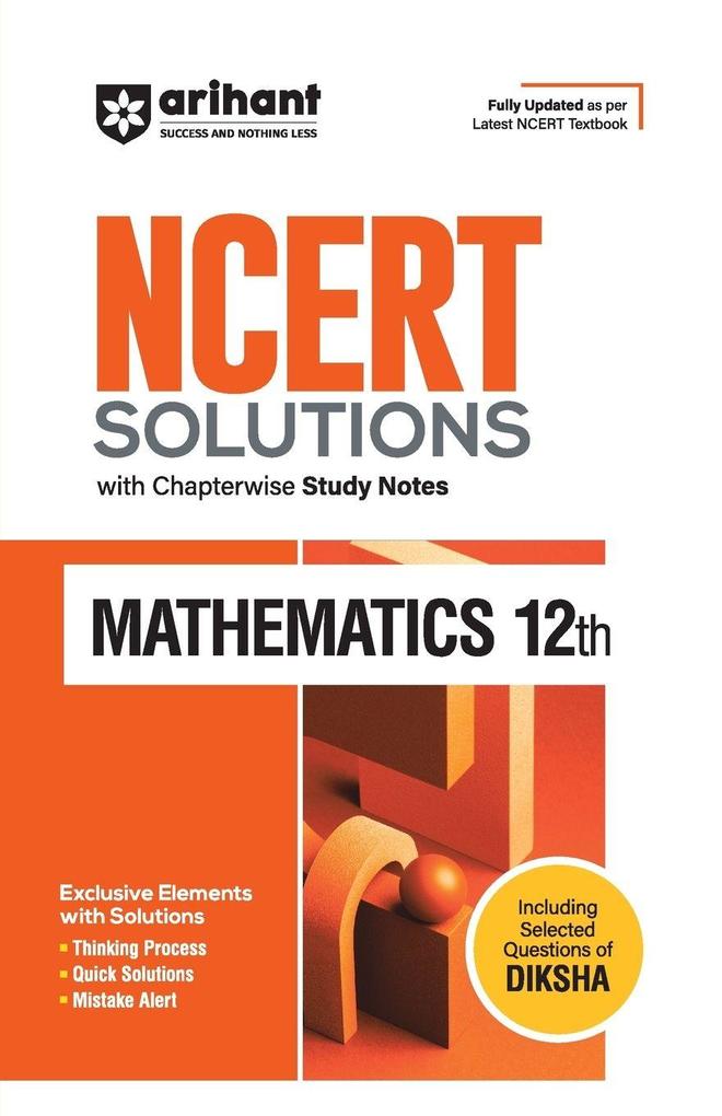 NCERT Solution Mathematics XII
