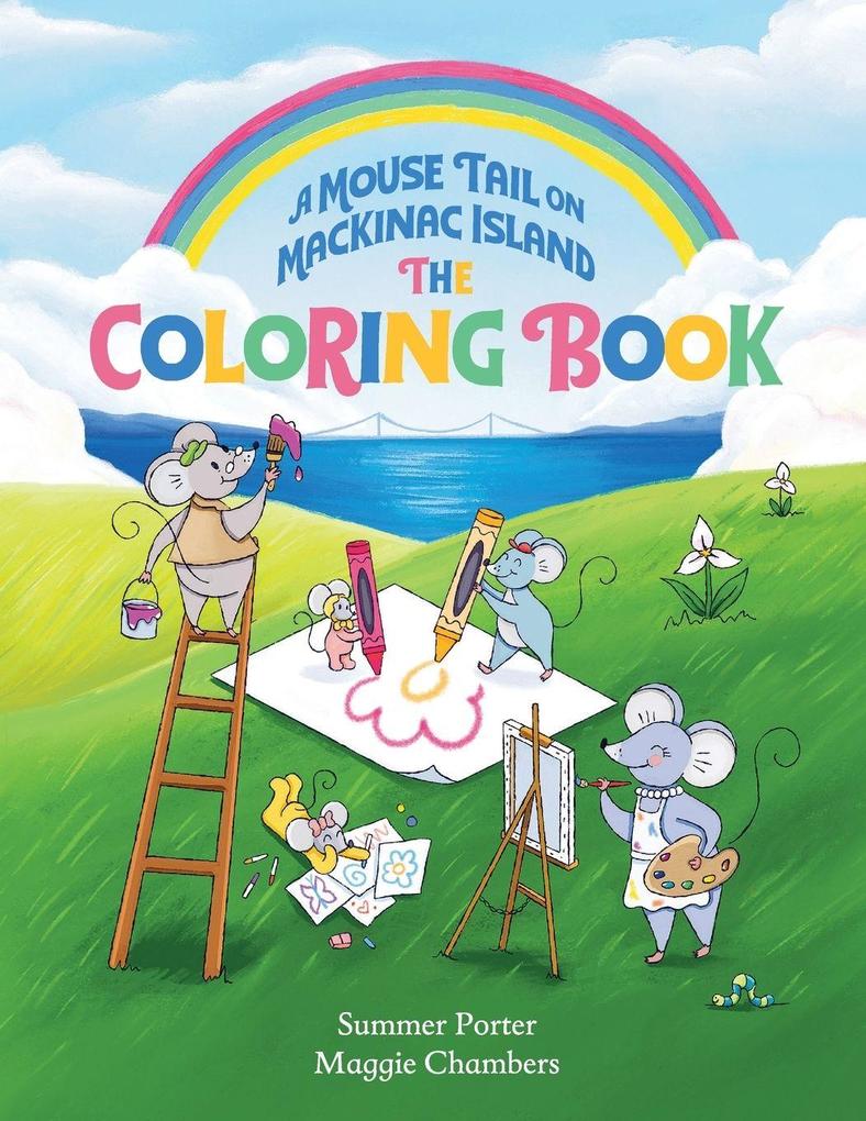A Mouse Tail on Mackinac Island - The Coloring Book