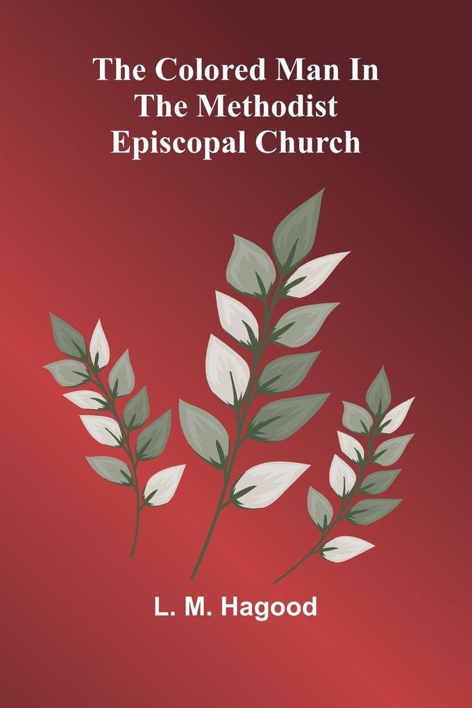 The Colored Man In The Methodist Episcopal Church