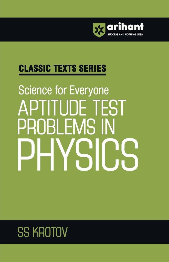 Aptitude Test Problems in Physics