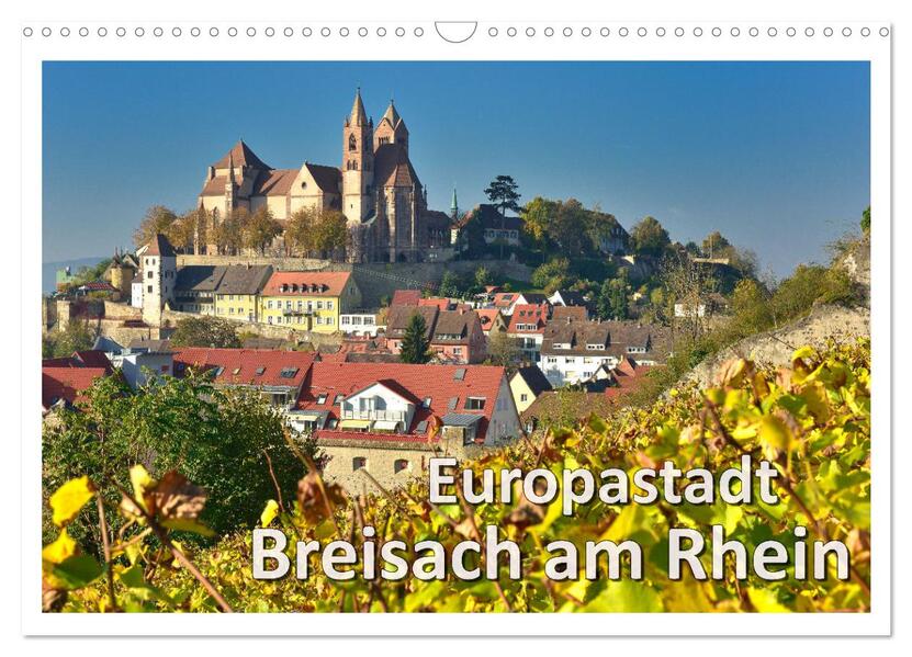 Europastadt Breisach am Rhein (Wandkalender 2026 DIN A3 quer) CALVENDO Monatskalender