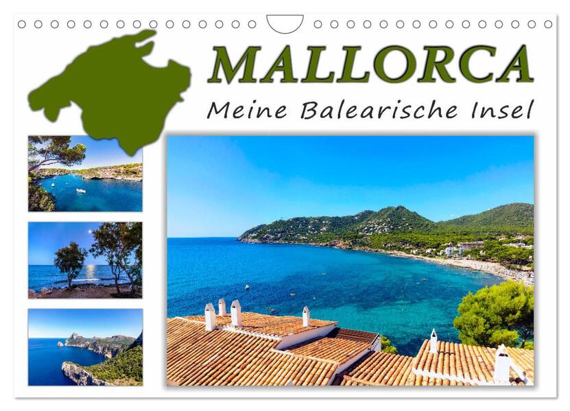 MALLORCA Meine Balearische Insel (Wandkalender 2026 DIN A4 quer) CALVENDO Monatskalender