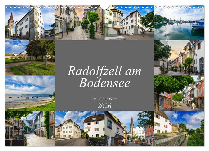 Radolfzell am Bodensee - Impressionen (Wandkalender 2026 DIN A3 quer) CALVENDO Monatskalender