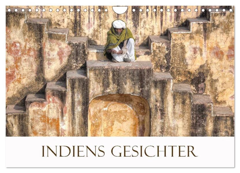 Indiens Gesichter (Wandkalender 2026 DIN A4 quer) CALVENDO Monatskalender