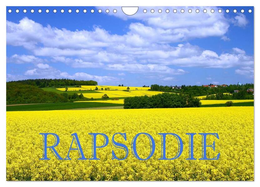 Rapsodie (Wandkalender 2026 DIN A4 quer) CALVENDO Monatskalender