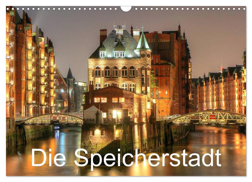 Die Speicherstadt (Wandkalender 2026 DIN A3 quer) CALVENDO Monatskalender