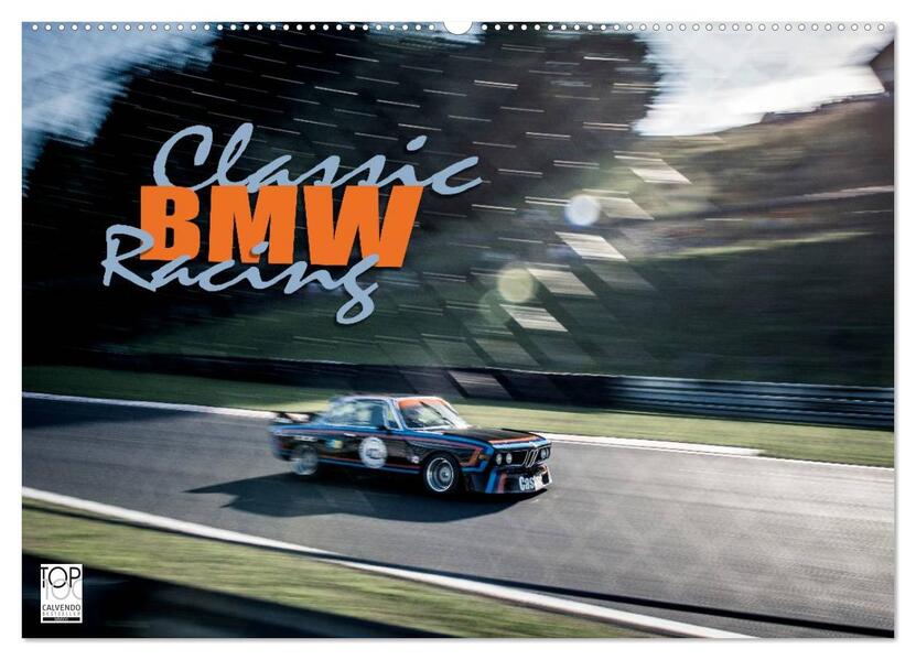 Classic BMW Racing (Wandkalender 2026 DIN A2 quer) CALVENDO Monatskalender