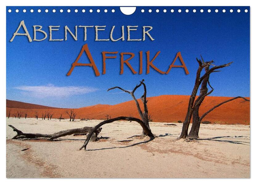 Abenteuer Afrika (Wandkalender 2026 DIN A4 quer) CALVENDO Monatskalender