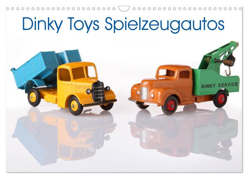 Dinky Toys Spielzeugautos (Wandkalender 2026 DIN A3 quer) CALVENDO Monatskalender
