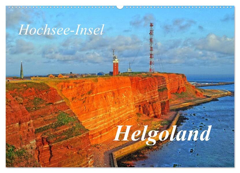 Hochsee-Insel Helgoland (Wandkalender 2026 DIN A2 quer) CALVENDO Monatskalender