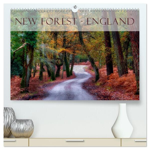 New Forest - England (hochwertiger Premium Wandkalender 2026 DIN A2 quer) Kunstdruck in Hochglanz