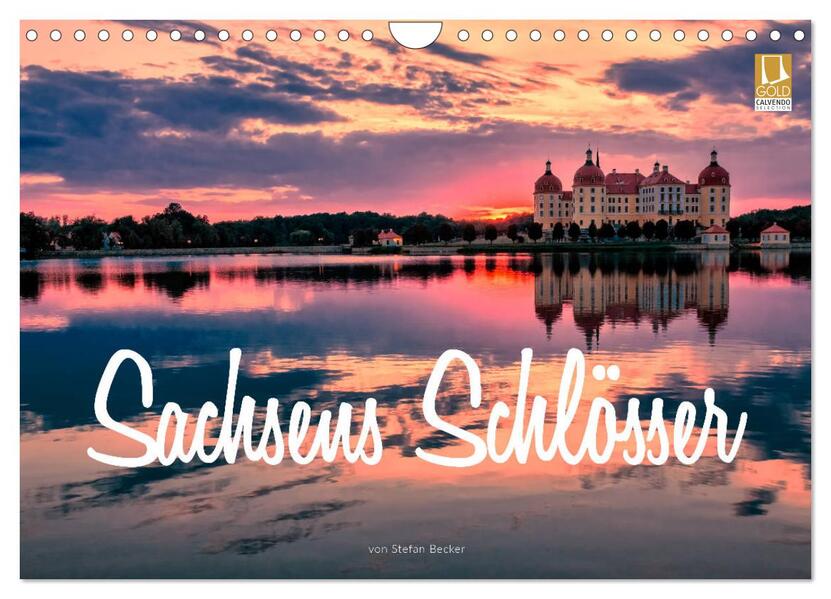 Sachsens Schlösser (Wandkalender 2026 DIN A4 quer) CALVENDO Monatskalender