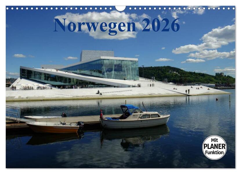 Norwegen und seine Schönheiten 2026 (Wandkalender 2026 DIN A3 quer) CALVENDO Monatskalender