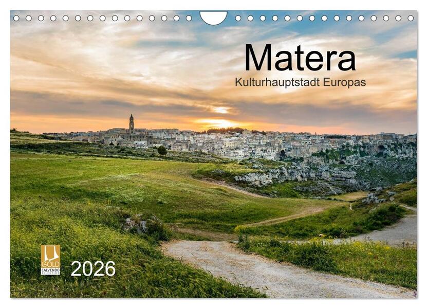 Matera (Wandkalender 2026 DIN A4 quer) CALVENDO Monatskalender