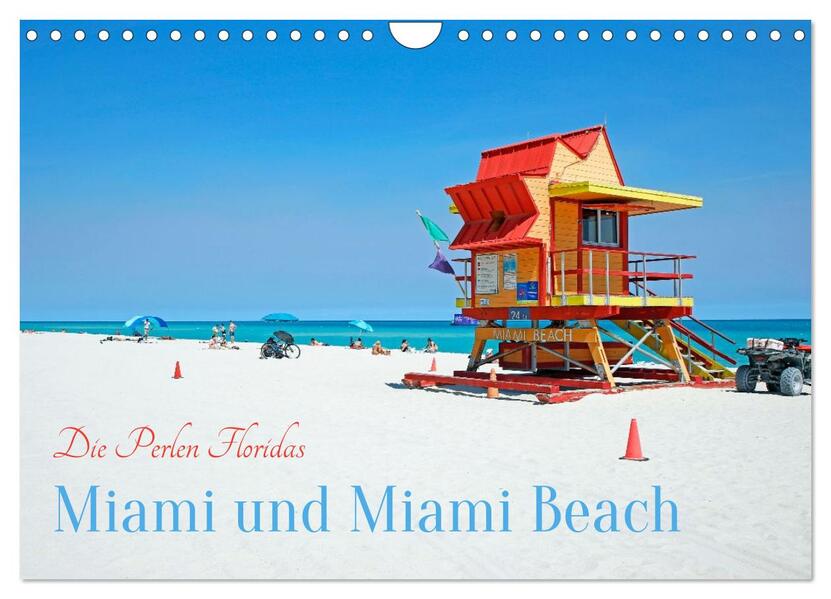 Miami und Miami Beach (Wandkalender 2026 DIN A4 quer) CALVENDO Monatskalender