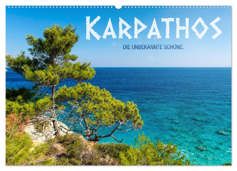 Karpathos - die unbekannte Schöne (Wandkalender 2026 DIN A2 quer) CALVENDO Monatskalender