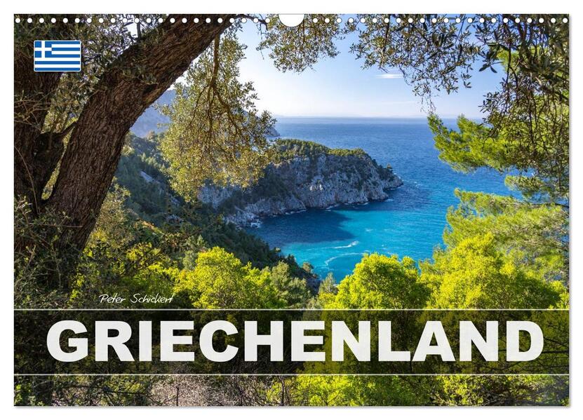 Griechenland (Wandkalender 2026 DIN A3 quer) CALVENDO Monatskalender
