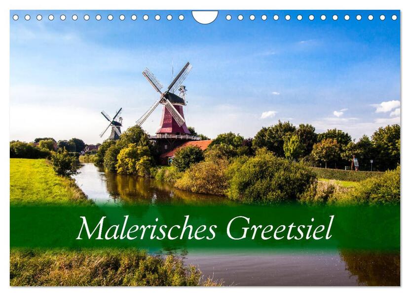 Malerisches Greetsiel (Wandkalender 2026 DIN A4 quer) CALVENDO Monatskalender