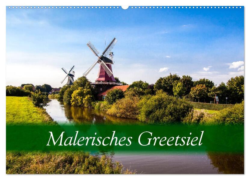 Malerisches Greetsiel (Wandkalender 2026 DIN A2 quer) CALVENDO Monatskalender