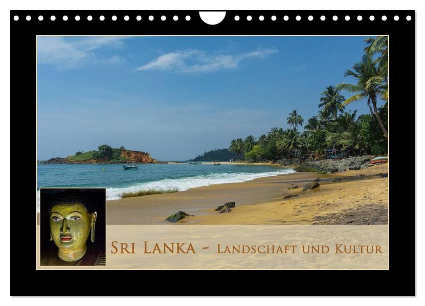 Sri Lanka - Landschaft und Kultur (Wandkalender 2026 DIN A4 quer) CALVENDO Monatskalender