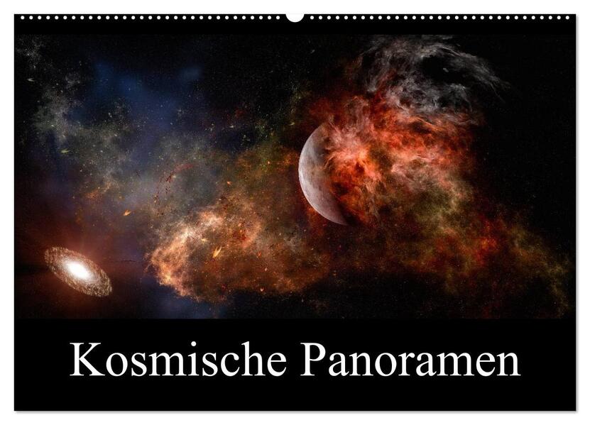 Kosmische Panoramen (Wandkalender 2026 DIN A2 quer) CALVENDO Monatskalender
